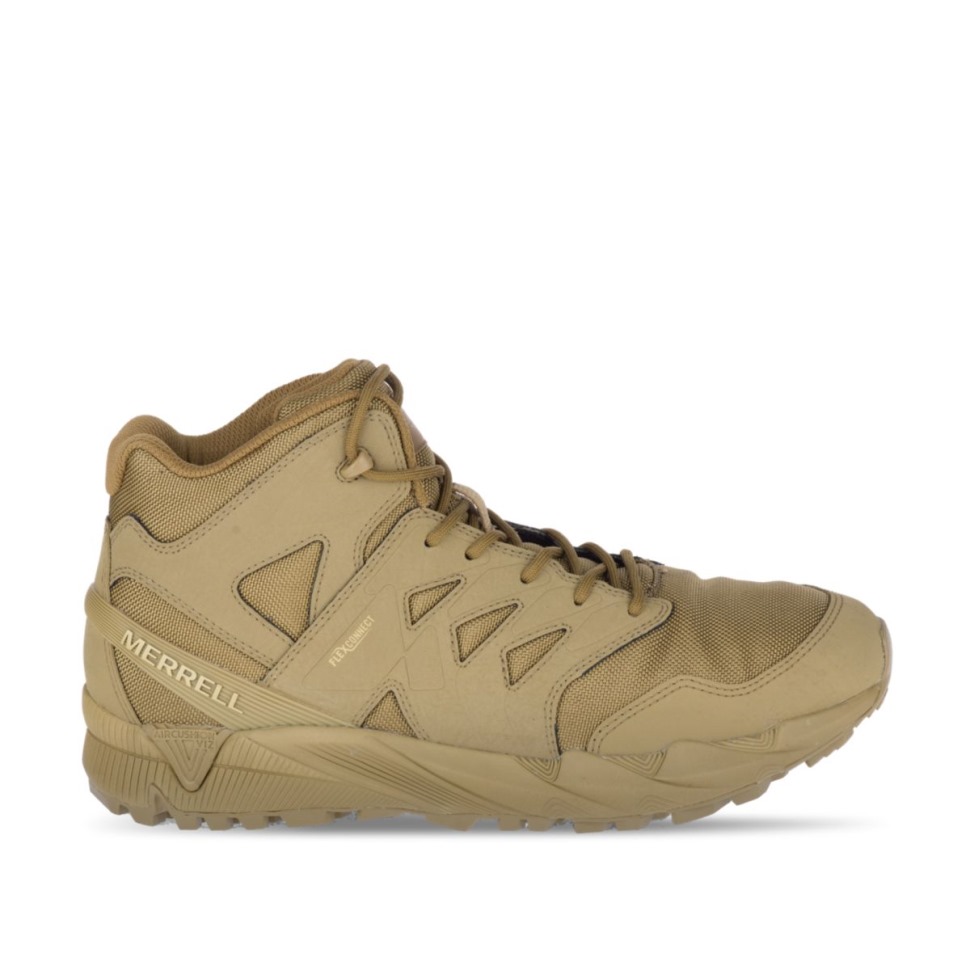 Agility Peak Mid Taktická Vodeodolná Topánka Merrell Coyote