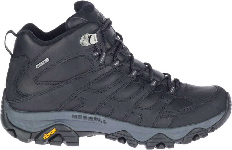 Pánsky Moab 3 Prime Mid Vodeodolný Wide Width Merrell Black