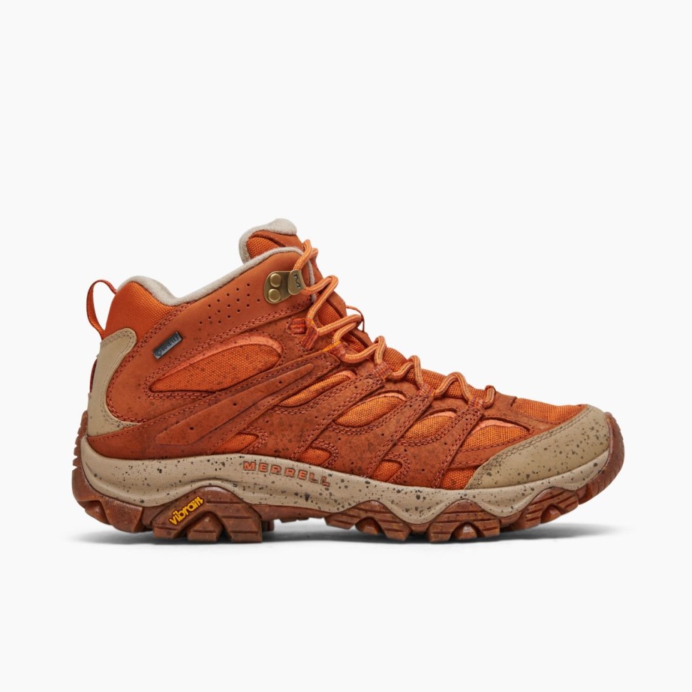 Pánsky Moab 3 Hladký Mid Goretex Merrell Lesk