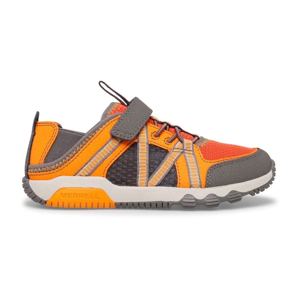 Merrell Veľké Detské Sandále Hydro Free Roam šedá Oranžová