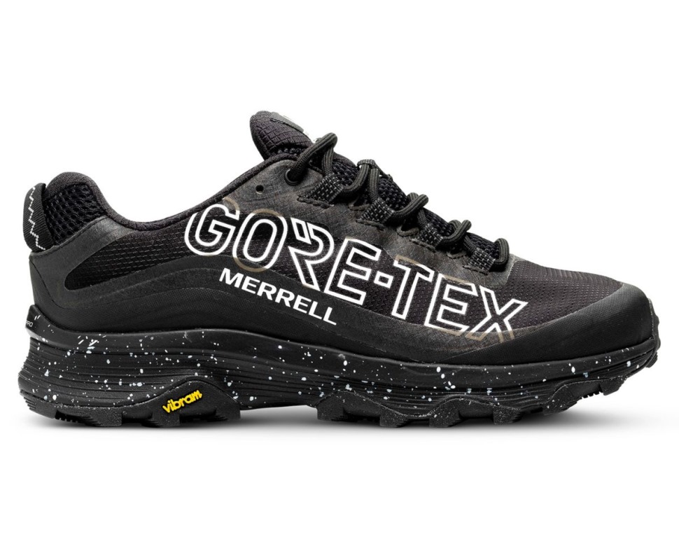Merrell Black Pánsky Moab Speed Gore-tex Se