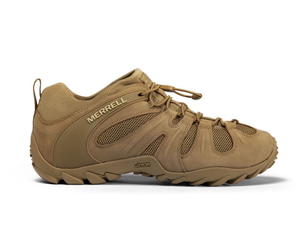Merrell Pánsky Cham 8 Stretch Taktický Kojot