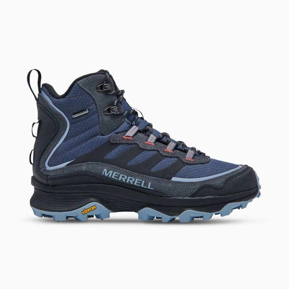 Merrell Pánsky Moab Speed Thermo Mid Vodeodolný Rock