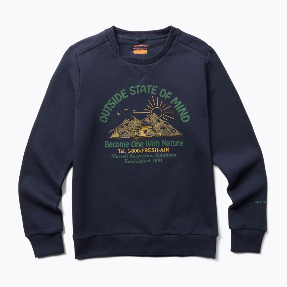 Merrell Women's Outside State Of Mind Crew Navy