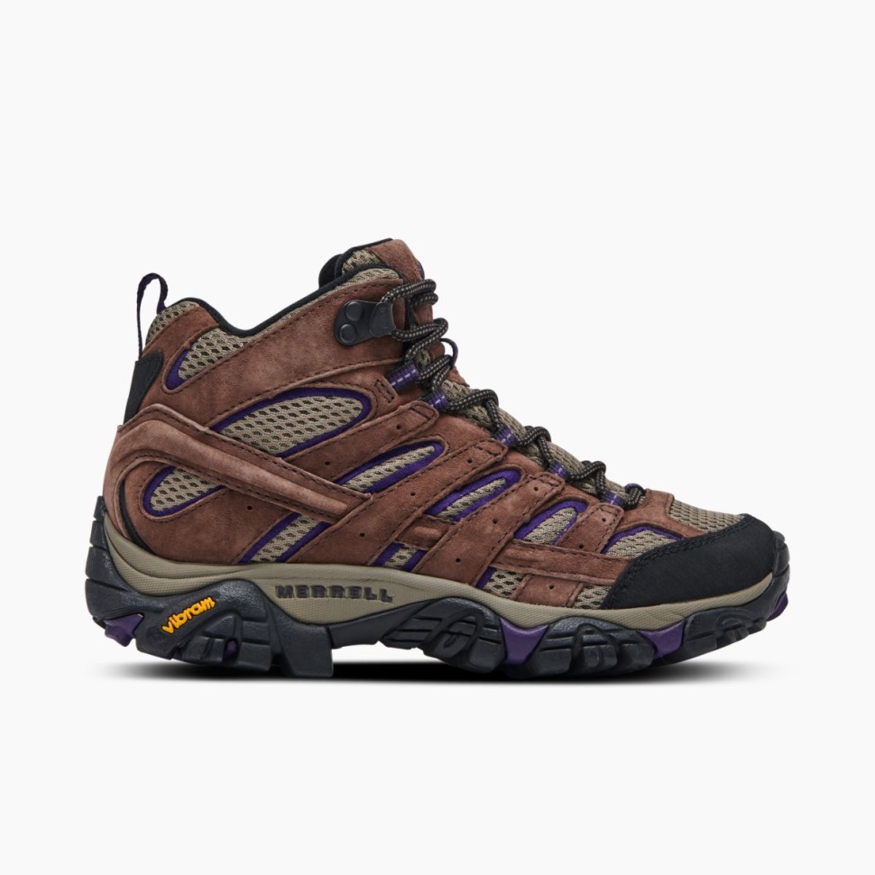 Dámsky Moab 2 Stredný Ventilátor široký šírka Bracken Purple Merrell